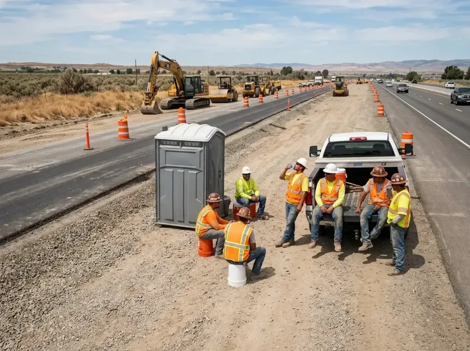 highway-road-construction-crew-007 — frequently asked questions, Porta Potty and Restroom Rentals in Slatington, PA